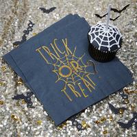 Trick or Treat Foiled Party Napkin