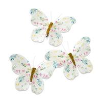 Truly Fairy Feather Butterfly Clips