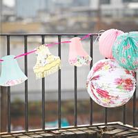 truly scrumptious party lampshade bunting