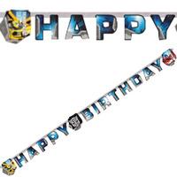 Transformers Party Letter Banner