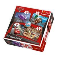 Trefl Disney Cars - 4 in 1 (34107)