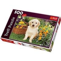 Trefl Lab­rador Puppy in Garden (500 Pieces)