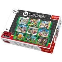 Trefl Mickey - 3 x story Puzzle