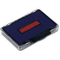 trodat replacement ink pad blue red pack of 2 for text dater