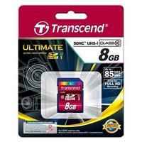 Transcend UHS-I Ultimate (8GB) Secure Digital High-Capacity Flash Card (Class 10)