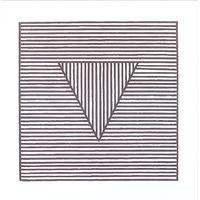 Triangle, 1980 By Sol Lewitt