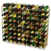 Traditional Wooden Wine Racks - Pine (8x10 Hole [90 Bottles])