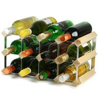 Traditional Wooden Wine Racks - Pine (2x4 Hole [12 Bottles])