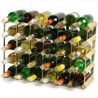 Traditional Wooden Wine Racks - Pine (4x6 Hole [30 Bottles])