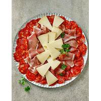 Traditional Spanish Platter with Manchego Cheese Selection