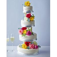 traditional wedding cake small tier