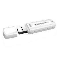 Transcend Jetflash 370 (16gb) Usb 2.0 Flash Drive (white)