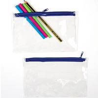 Transparent Pencil Cases (Pack of 10)