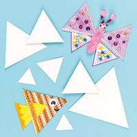 triangle card blanks pack of 10