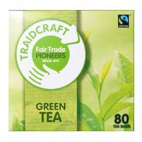 Traidcraft Fair Trade Green Teabags 80 Bags