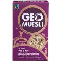 Traidcraft Fairtrade GeoMuesli - Fruit & Nut 750g