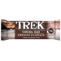 trek protein flapjack bar cocoa oat 50g