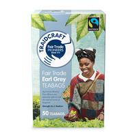Traidcraft Fair Trade Earl Grey Tea - 50 Bags