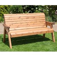 Traditional Outdoor Three Seater Bench