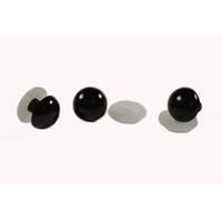 Trimits 9mm Solid Black Safety Eyes