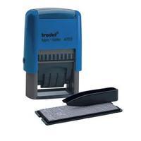 Trodat Printy Typo 4755 Dater Stamp with D-I-Y Text Self-Inking 4mm