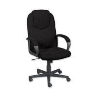 Trexus Intro Managers Armchair High Back 690mm Seat Charcoal -