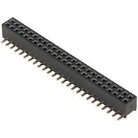 TruConnect W53 Series Female Header 1.27mm 50 Pin SMT Height 3.4mm