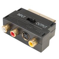 TruConnect 3SR3V Scart Audio/(+s Video) Adaptor