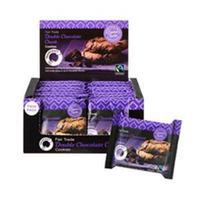 Traidcraft Fairtrade Double Chocolate Chunk Cookies 2 Per Minipack