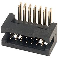 TruConnect W58 Series Box Header 1.27mm 14 Pin Right Angled