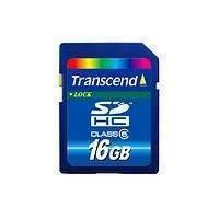 transcend 16gb secure digital high capacity card version 60