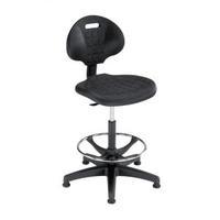 Trexus Lab High Chair Gas Lift Seat W470xD430xH530-785mm Black 564321