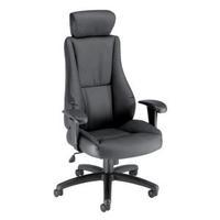 trexus hampshire plus managers armchair headrest back h660mm