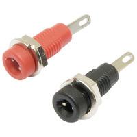 TruConnect A-2.004-R 2mm Miniature Test Socket Red