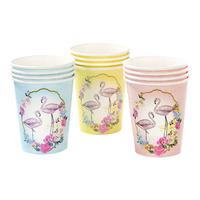 truly flamingo paper cup