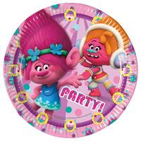 Trolls Paper Party Plates