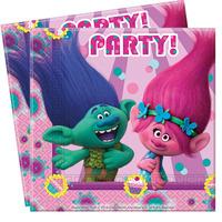 Trolls Paper Party Napkins