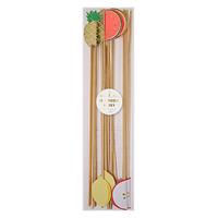 Tropical Fruit Swizzle Sticks