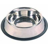 Trixie Stainless Steel Bowl with Rubber Base 2.8 l