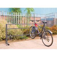 traditional cycle rack for 6 bikes