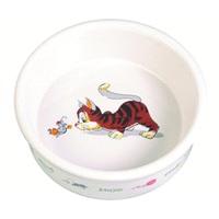 Trixie Ceramic bowl, with motif, 0.2 l/ø 11 cm