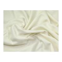 truella plain brushed soft cotton wool dress fabric cream