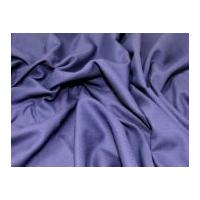 Truella Plain Brushed Soft Cotton & Wool Dress Fabric French Navy Blue