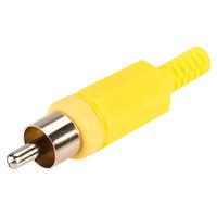 truconnect cn rp 002y phono plug yellow