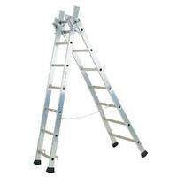 transformable aluminium ladder 3 section 49m 329050