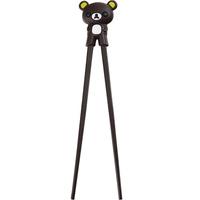 Training Chopsticks - Dark Brown, Bear