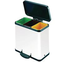 Trento Oko 2 X 11 Recycling Bin White