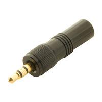 TruConnect JP-3569 3.5mm Gold Plated Stereo Jack Plug with Threade...