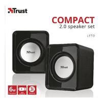 Trust Compact 6 Watt 2.0 speaker set Watt RMS 19830