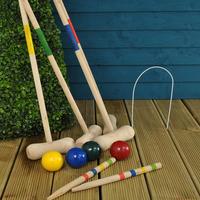 Traditional Garden Croquet Set by Kingfisher